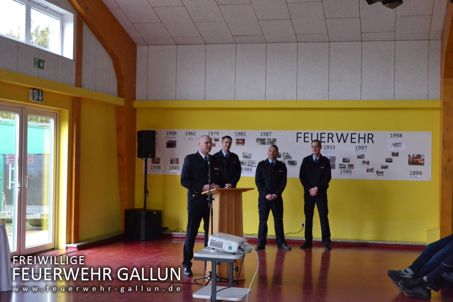 120 Jahre Feuerwehr Gallun - Geburtstagsbrunch